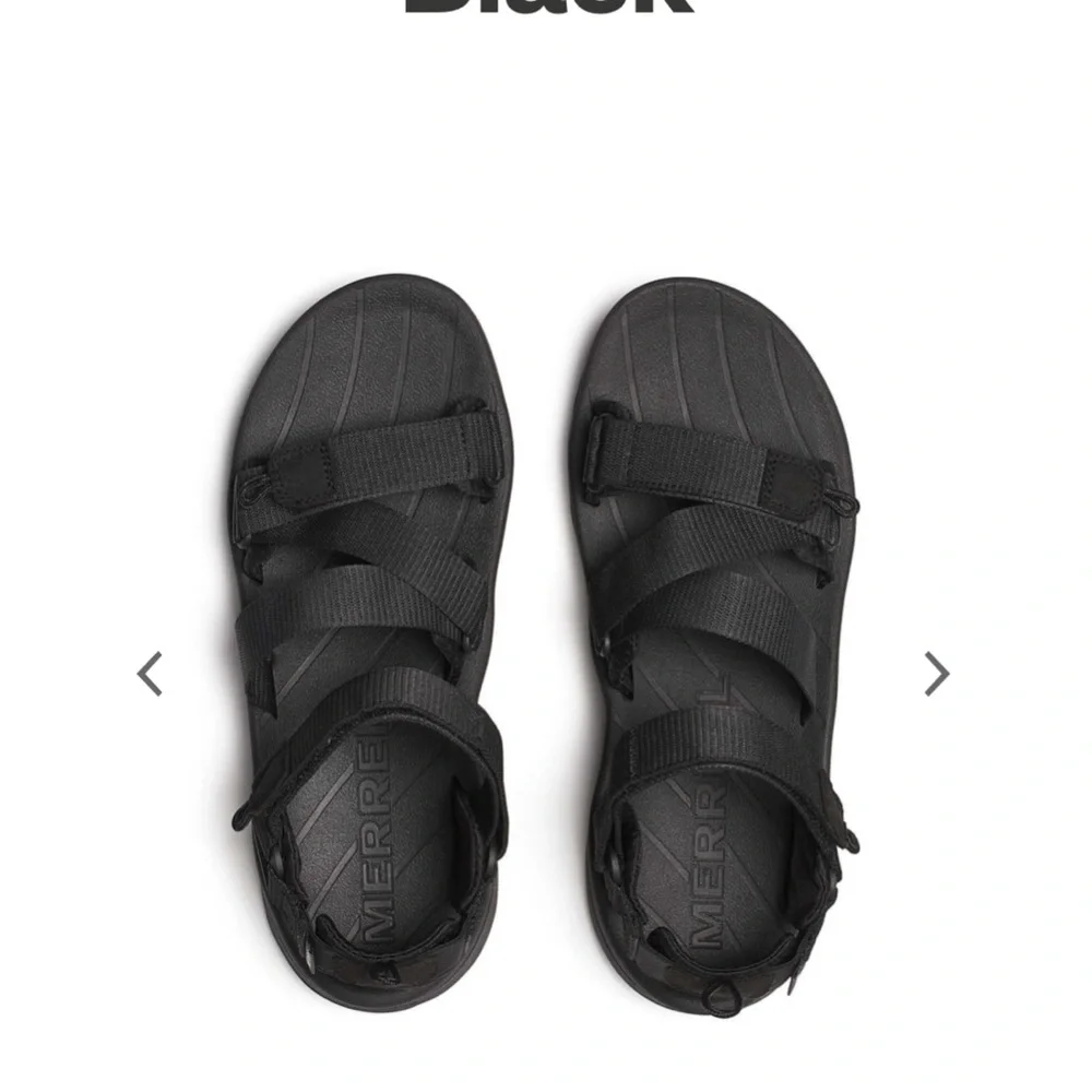 NWOT Men's Merrell Speed Fusion Sport RMX sandals in Black, Size 13 - Picture 6 of 8